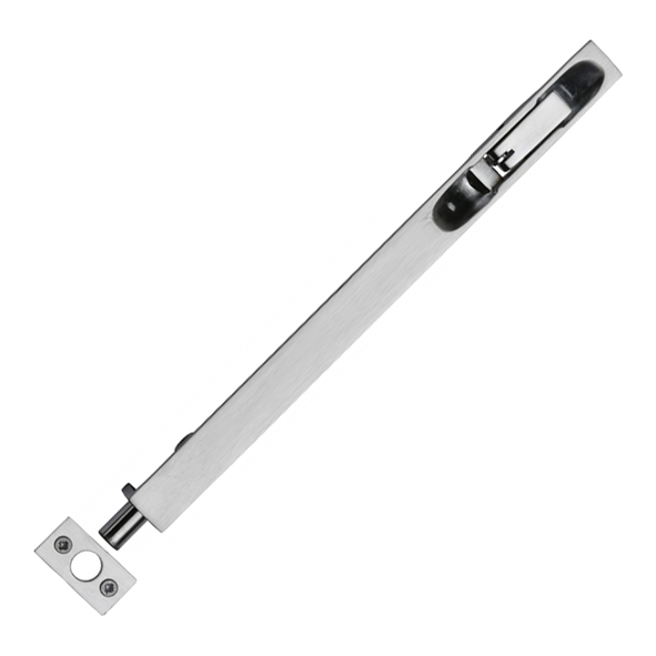 C1680 10-SC • 250 x 20mm • Satin Chrome • Heritage Brass Lever Action Flush Bolt